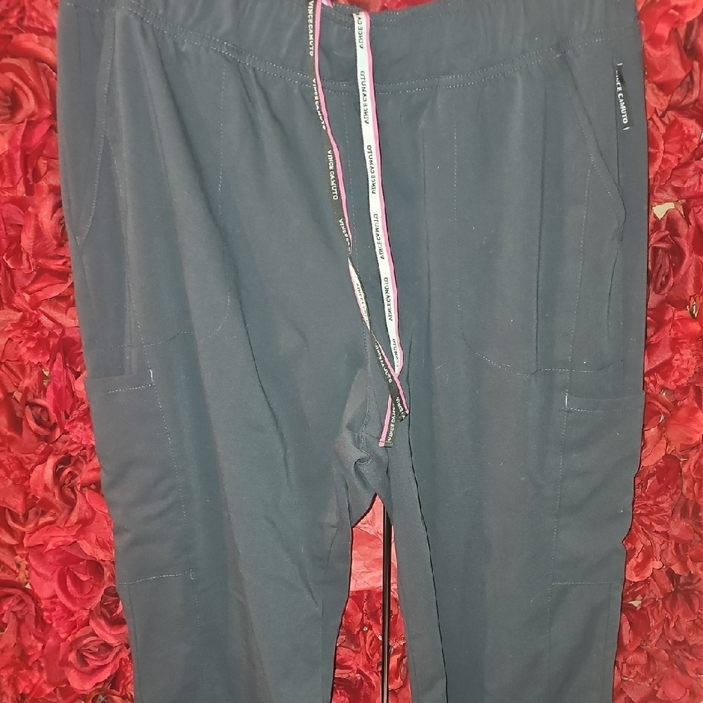 Vince Camuto Women's Grey Scrub Pants Size XLarge